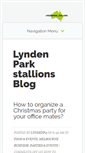 Mobile Screenshot of lyndenparkstallions.com.au